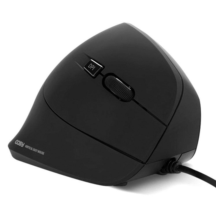 코지 버티컬 이지 마우스 M3124, M3124, 블랙