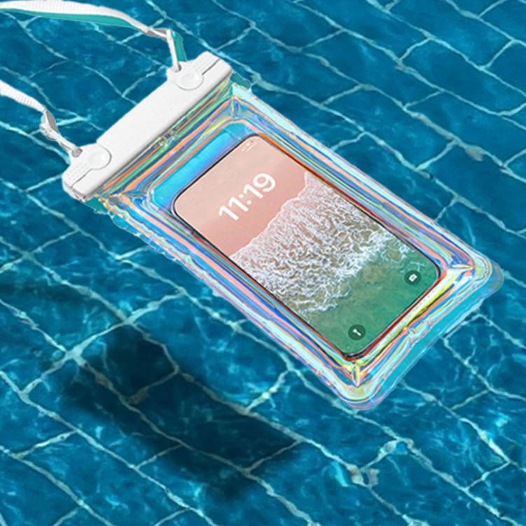 앙투앙 물에 뜨는 홀로그램 휴대폰 방수팩 방수케이스 2P