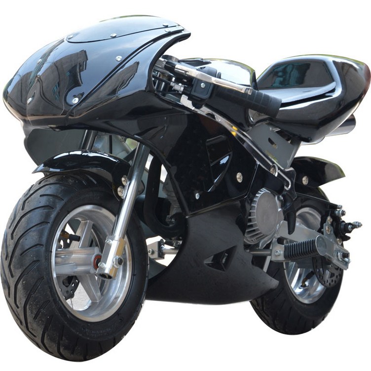 미니바이크 49cc 오토바이 취미 레저용 소형 오프로드 성인 스포츠, 블랙