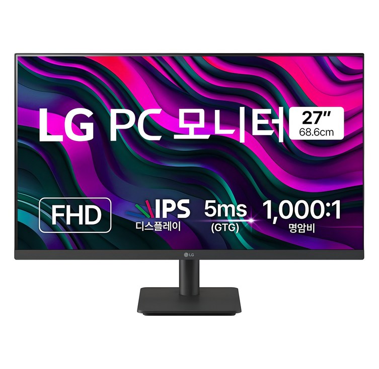 LG전자 FHD PC 모니터, 68.6cm, 27MS500 LG전자 FHD PC 모니터, 68.6cm, 27MS500