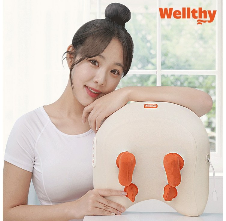 웰시 목 베개 마사지기 안마기