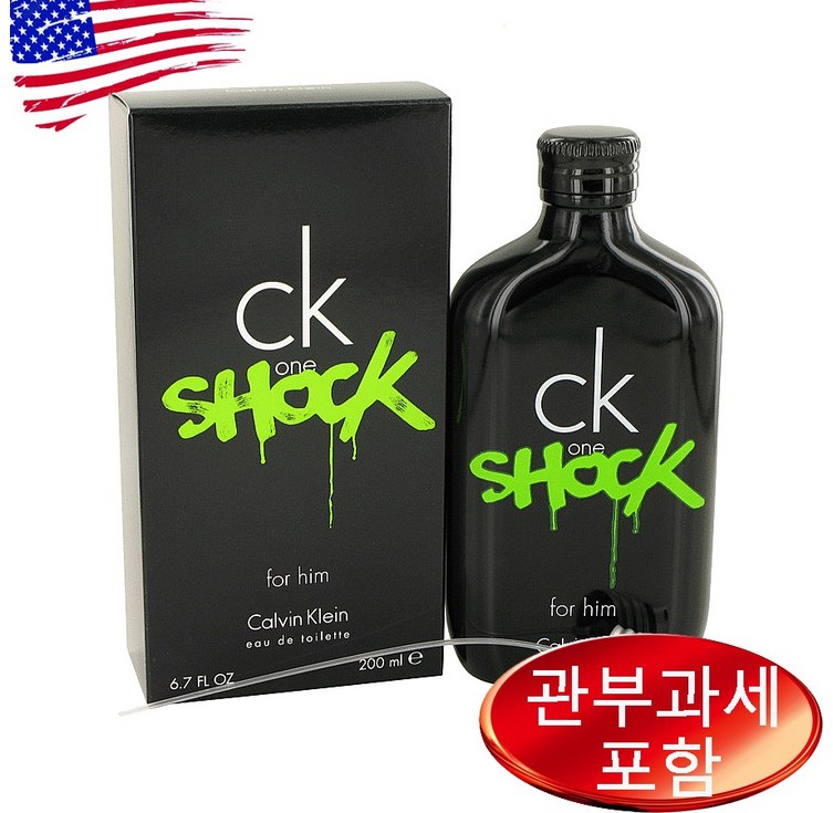 캘빈클라인 Ck 원 쇼크 오드뚜왈렛 200ml 남성