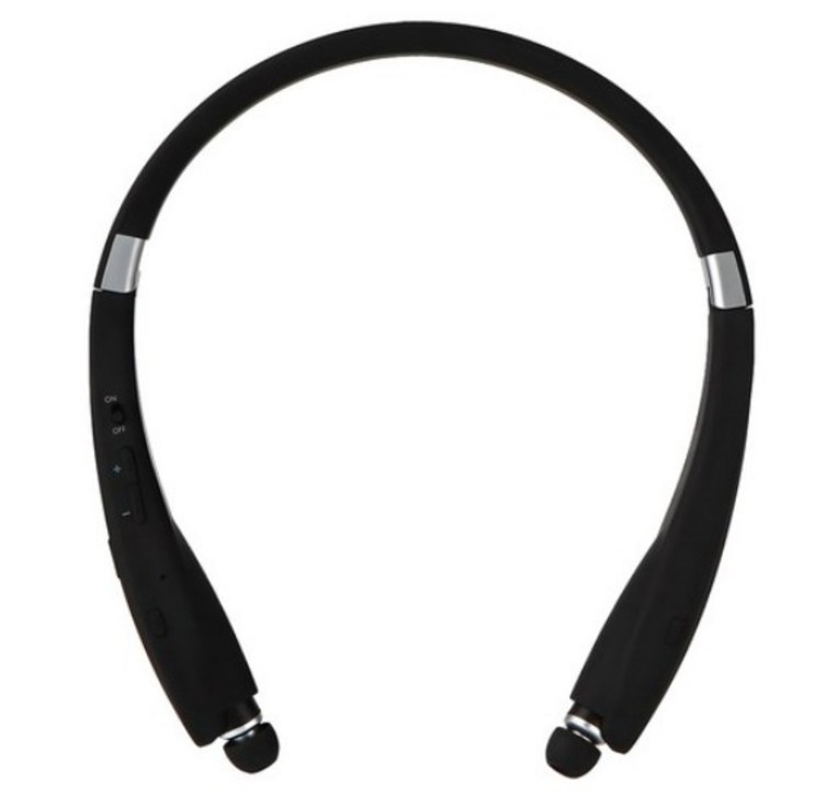 액센 넥밴드 블루투스 이어폰, N920고품질, 블랙