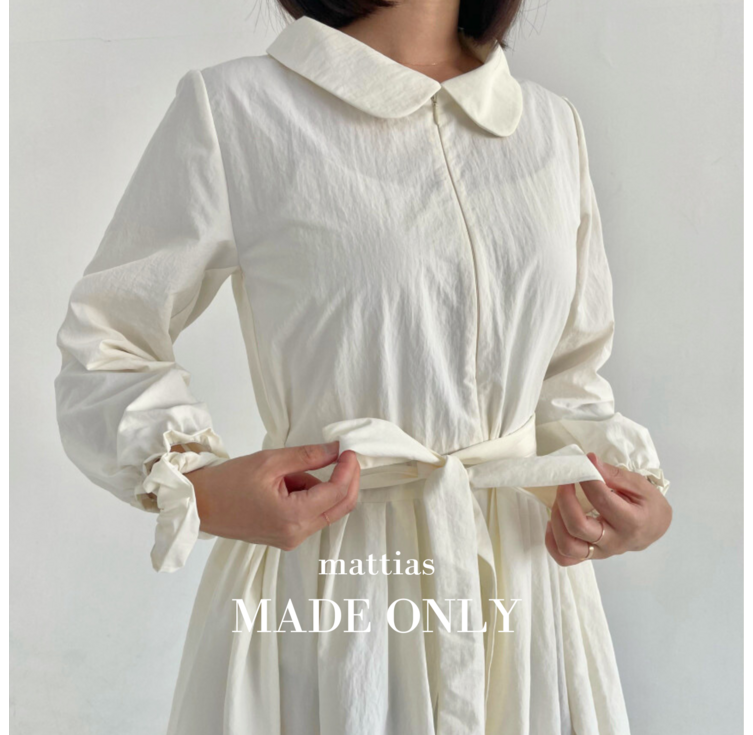 마티아 애견 미용사 가운 미용 방수 앞치마 롱 원피스 미용복 옷 네일 카페 꽃집 유니폼