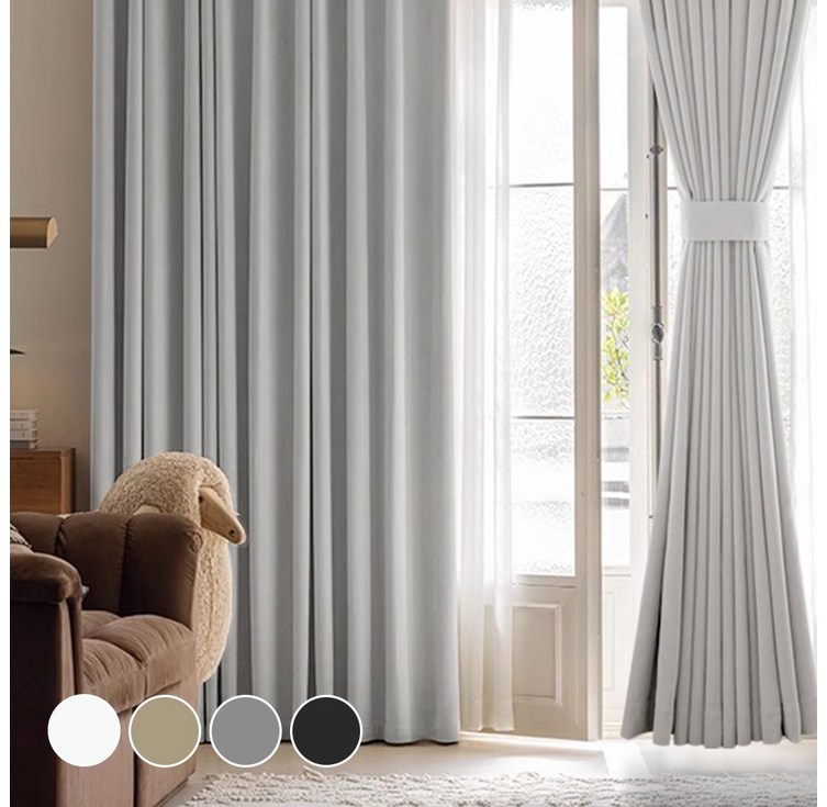 온더플로어 딥슬립 방한 99.9 암막커튼 2P