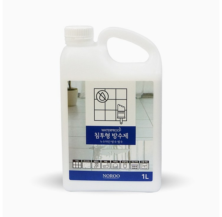 노루페인트 하우홈 침투형 방수제 1L, 4개